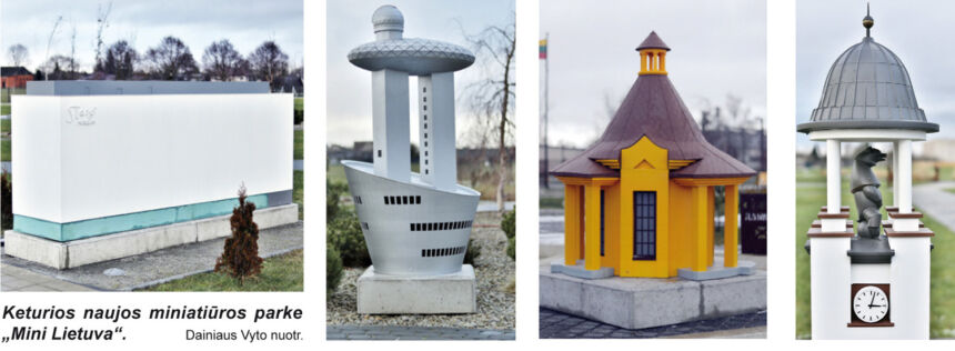 Miniatiūrų parke – keturi nauji objektai