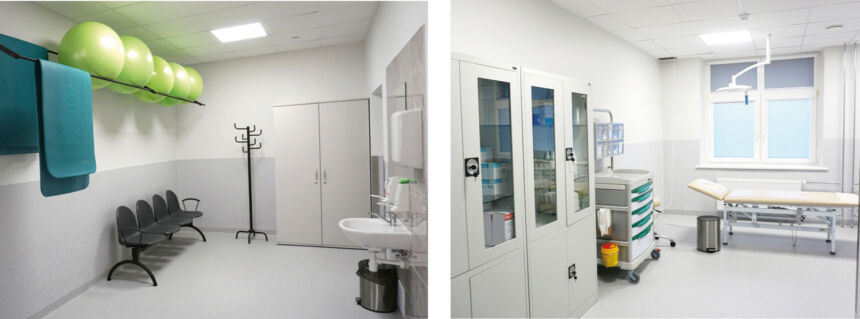 Gydymo įstaigoje baigti remonto darbai