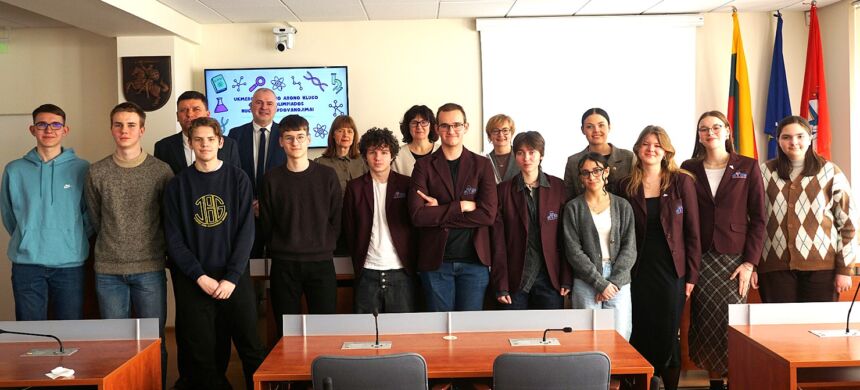 Chemijos olimpiadą pavadino garsaus kraštiečio vardu