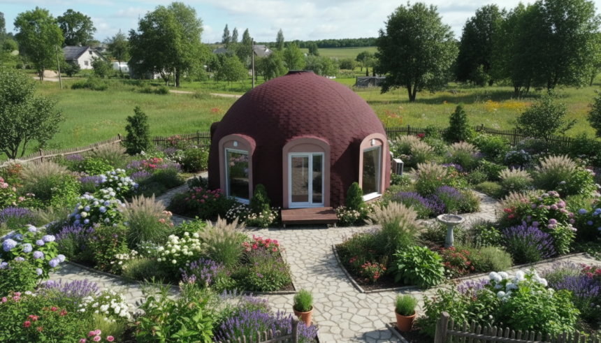 Kupolų gamyba nuolatiniam gyvenimui ir sodo sklypams