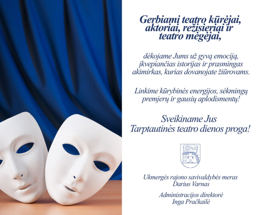 Rajono vadovų sveikinimas