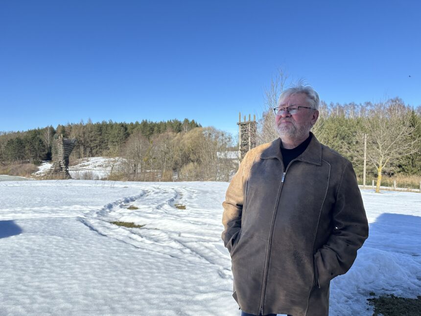 Česlovo Lukensko žemės meno skulptūros