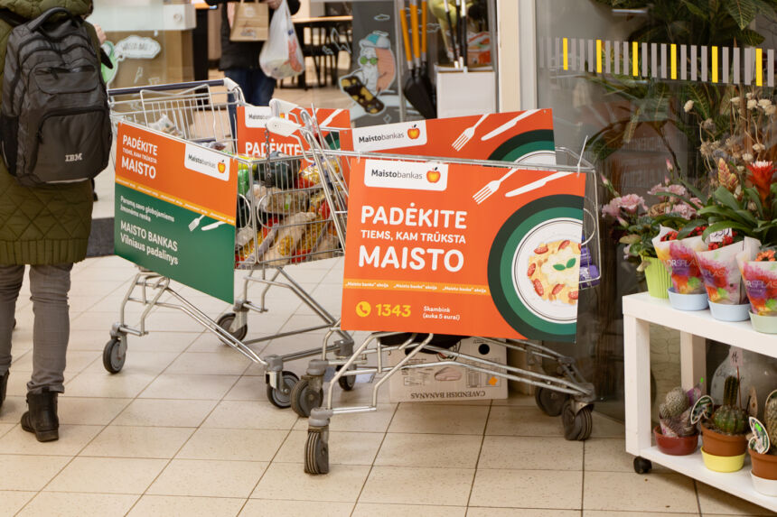 Vyks jubiliejinė „Maisto banko“ akcija
