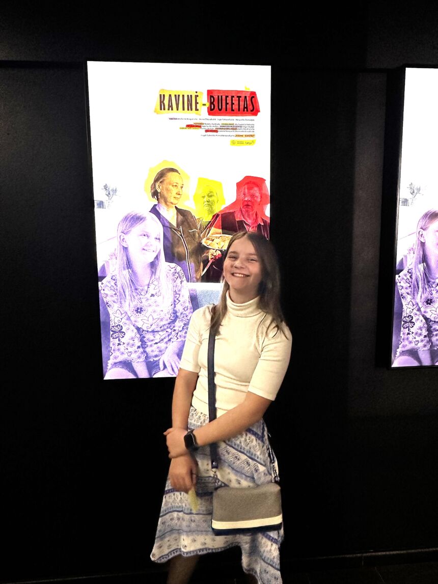 Moksleivės debiutą filme išvydo tūkstančiai kino mėgėjų