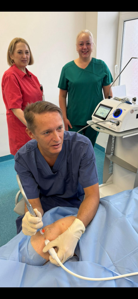 Ukmergės ligoninėje pradėta taikyti moderni skausmo gydymo procedūra