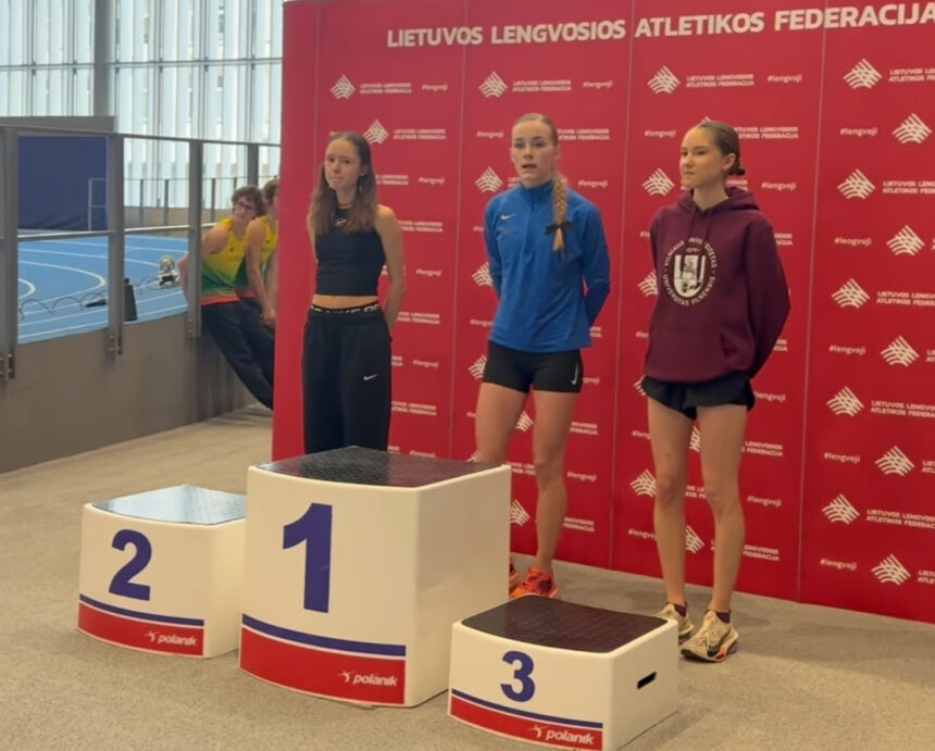 Dalyvavo Lietuvos lengvosios atletikos čempionate