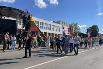 Autorės nuotr. Eitynių dalyviai.