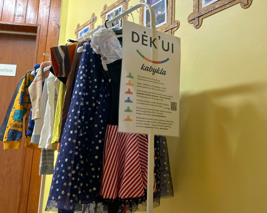 Ukmergėje populiarėja DĖK’ui kabyklos