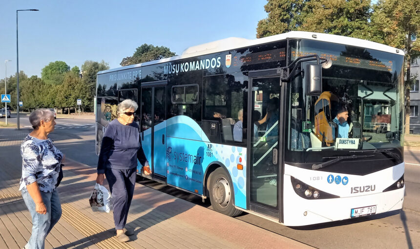 Ukmergėje nuo rudens viešasis transportas bus nemokamas