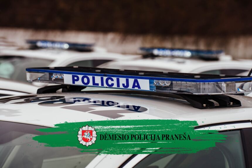 Policijos prevencinės priemonės šalies keliuose gegužės mėnesį