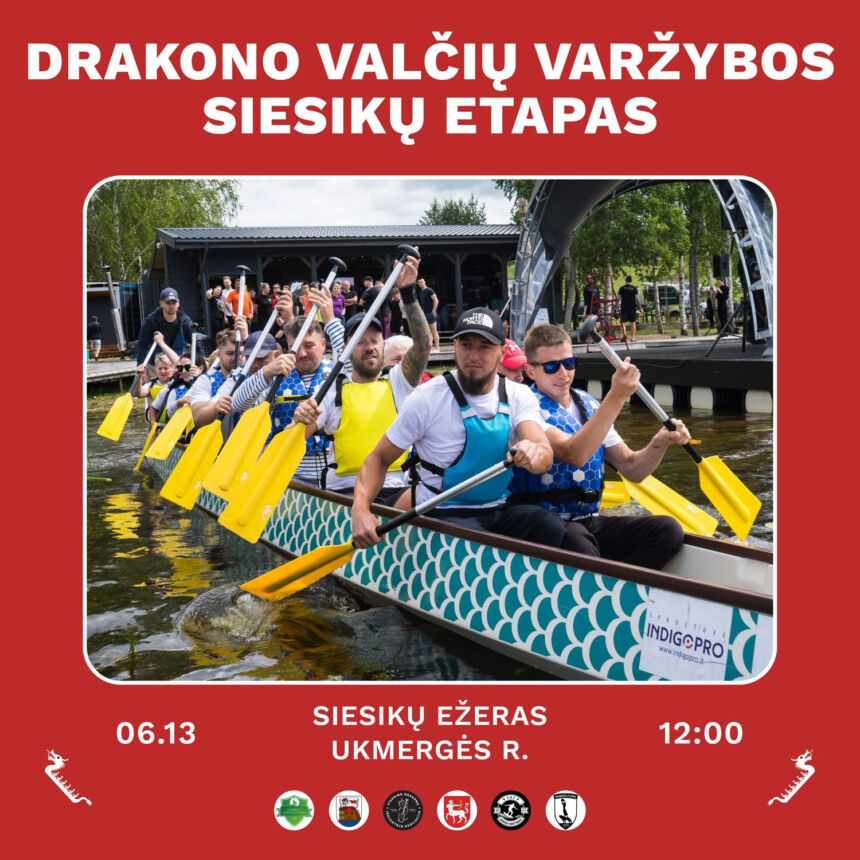 Drakono valčių varžybos’ 2026 Siesikų etapas