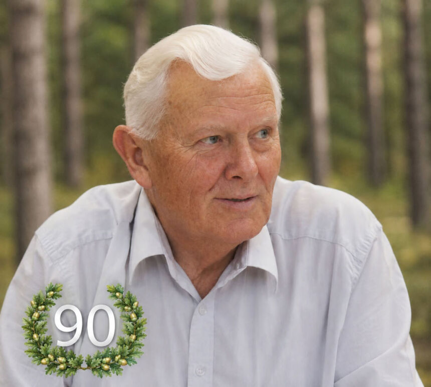 90-metį švenčia nusipelnęs miškininkas A. Hofmanas