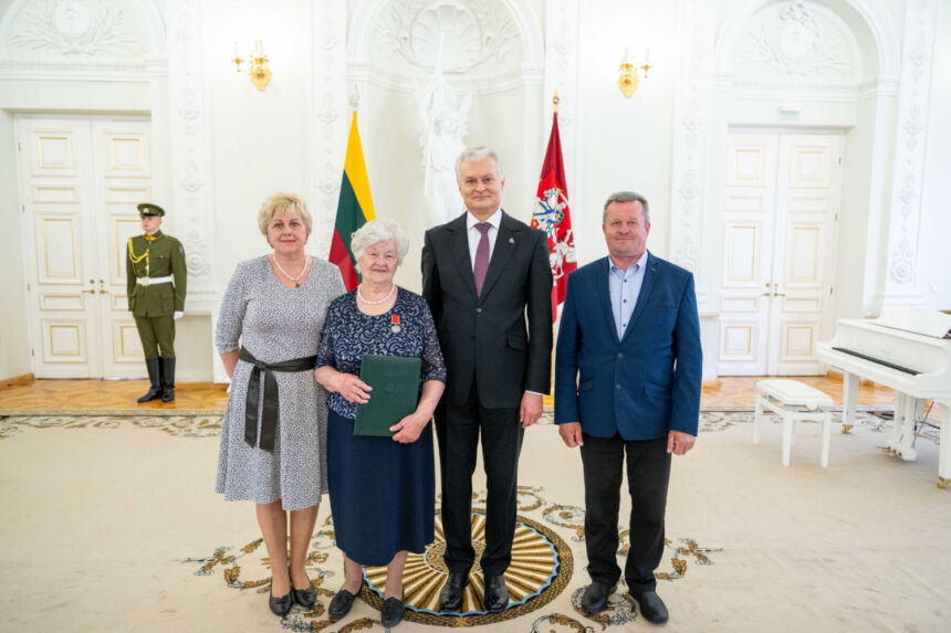 Ukmergiškė Danutė Butkienė – tarp valstybės pagerbtų mamų