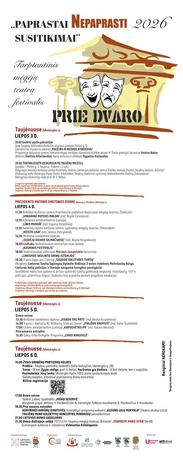 Tarptautinis mėgėjų teatrų festivalis „Prie dvaro“