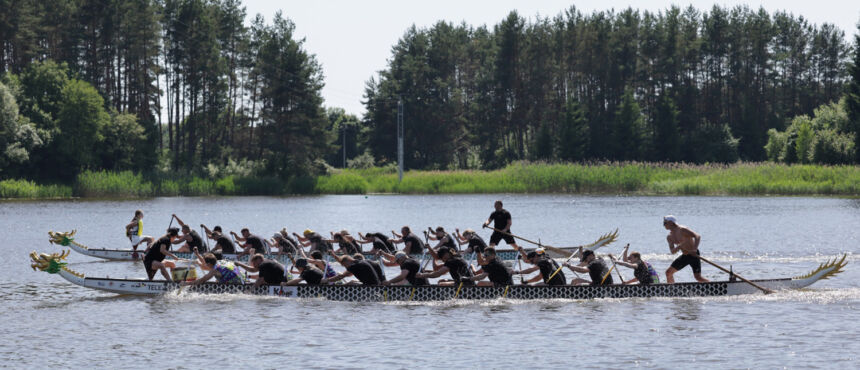 Prie Kadrėnų tvenkinio praūžė „Drakonų fiesta“