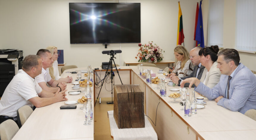 Ukmergėje lankėsi Seimo Pirmininkas Juozas Olekas