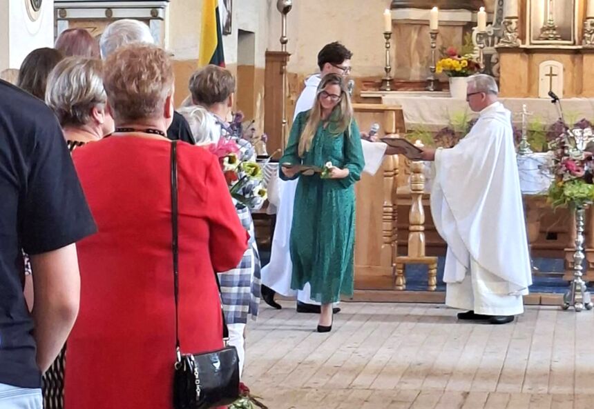 Žemaitkiemyje bendruomenę subūrė Žolinė