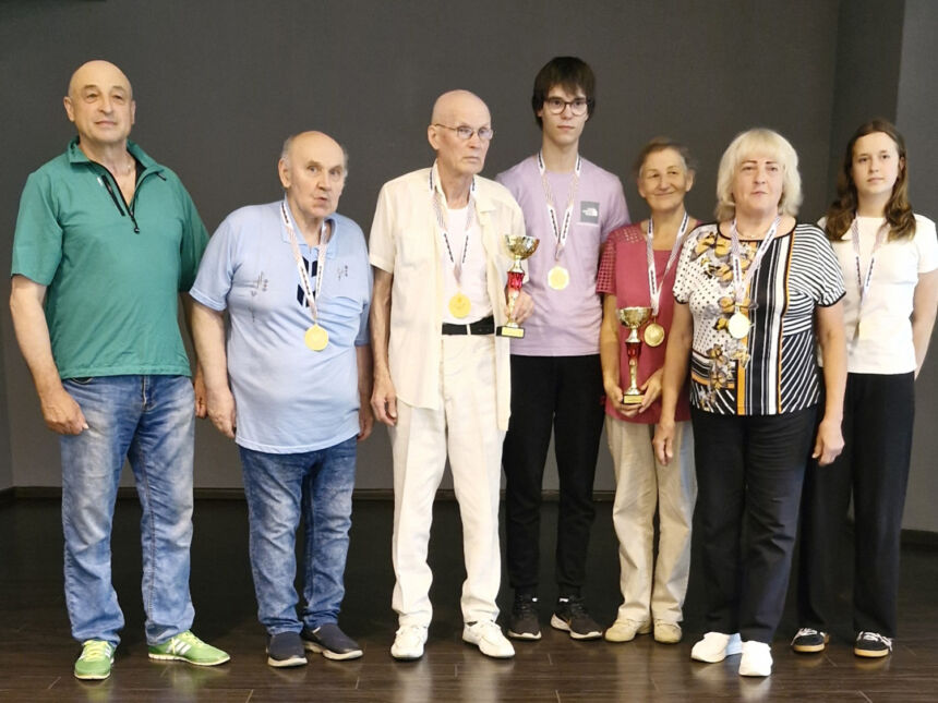 Vyko šaškių turnyro „Deltuvos taurė 2026“ antras etapas