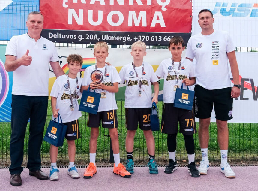 Surengtas 3×3 krepšinio turnyras