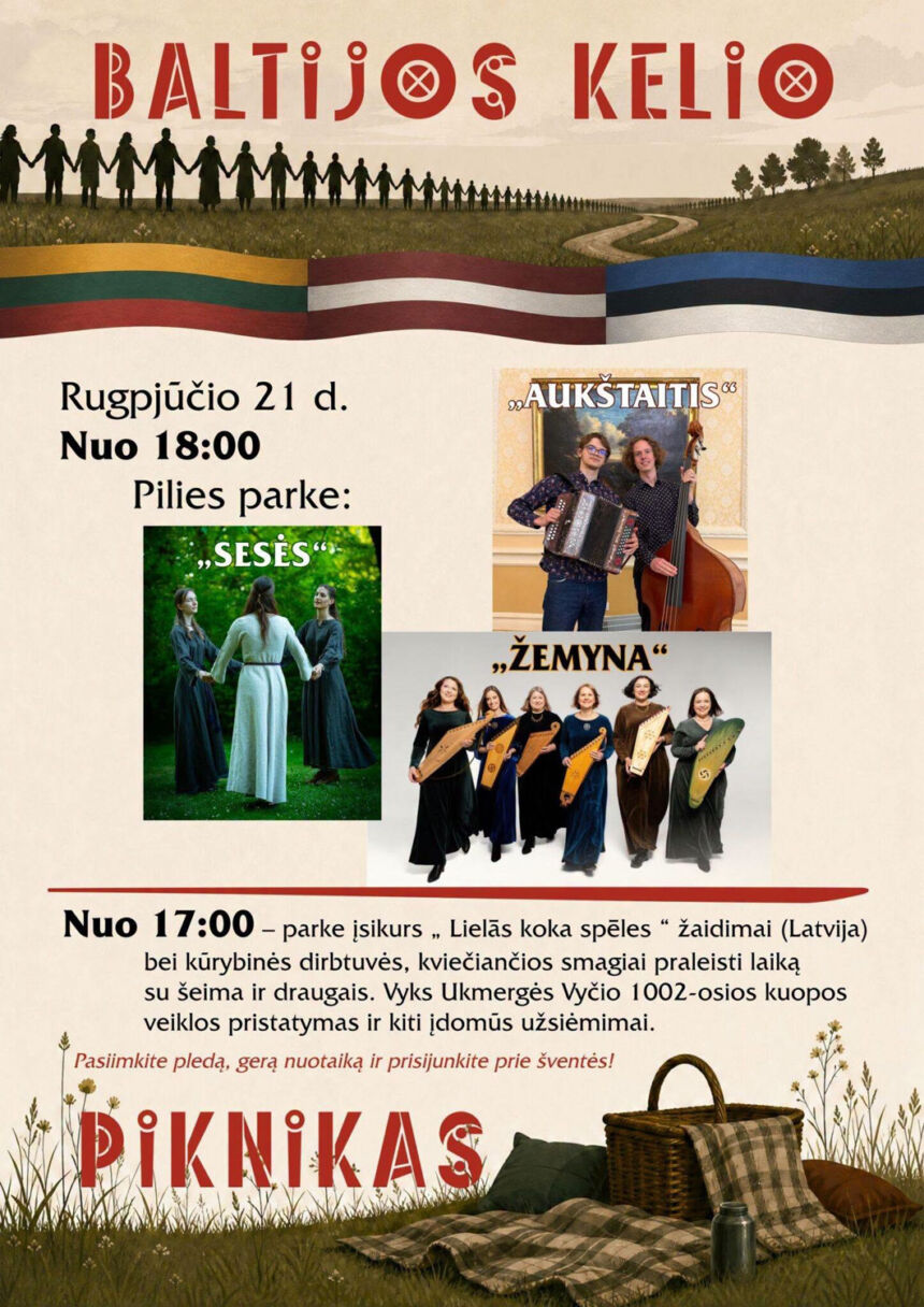 Baltijos kelio piknikas