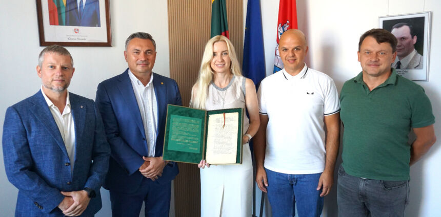Dovana Savivaldybei – išskirtinė istorijos relikvija