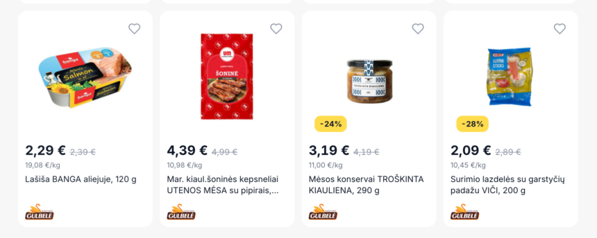 Kiek studentui per mėnesį kainuoja maistas?