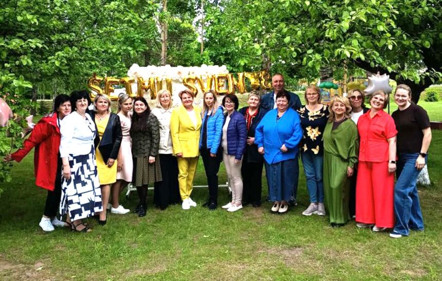 Bendruomenė didžiuojasi ypatingu mokyklos jubiliejumi