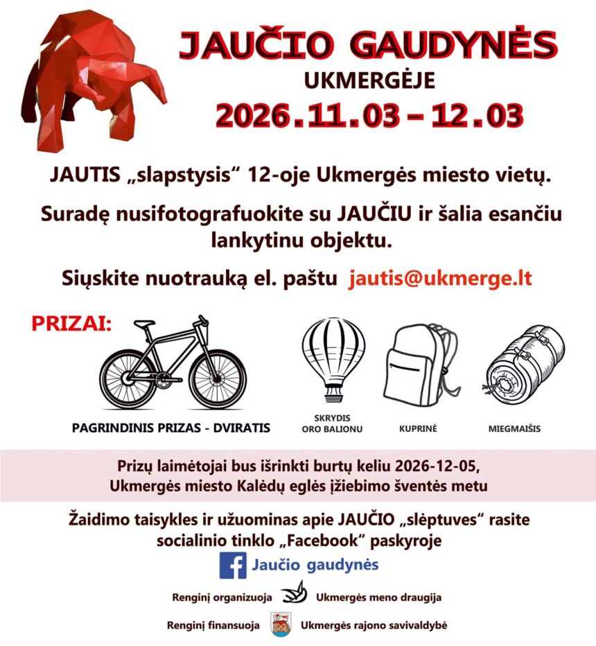 „Jaučio gaudynės 2026“ žada dar daugiau prizų!